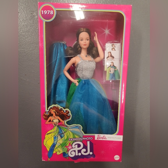 NWT P.J. Fashion Photo 1978 Reproduction Barbie Doll Mattel NRFB NIB NRFB 2023 - Picture 1 of 17